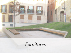 Urban furnituress in Spain